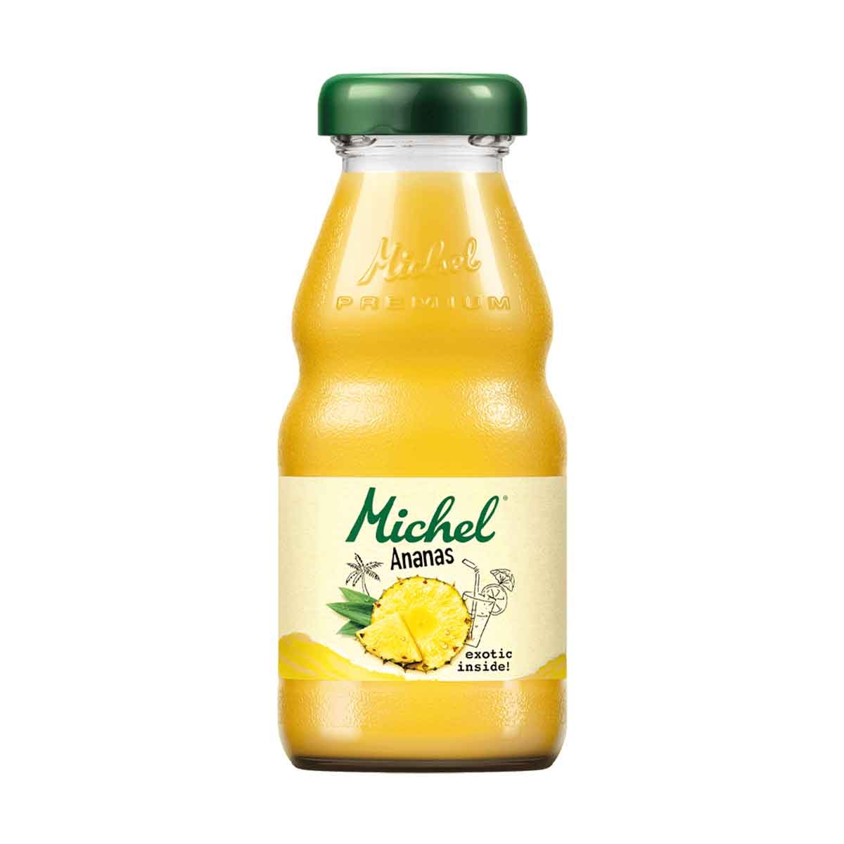 Photo 20 cl Michel Ananas Glas 24 Stück H EW product