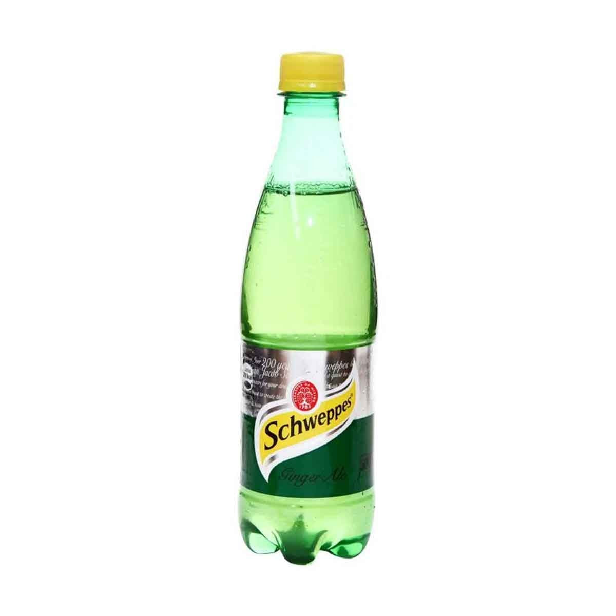 Photo 500 ml Schwepees gingerale pet EW product