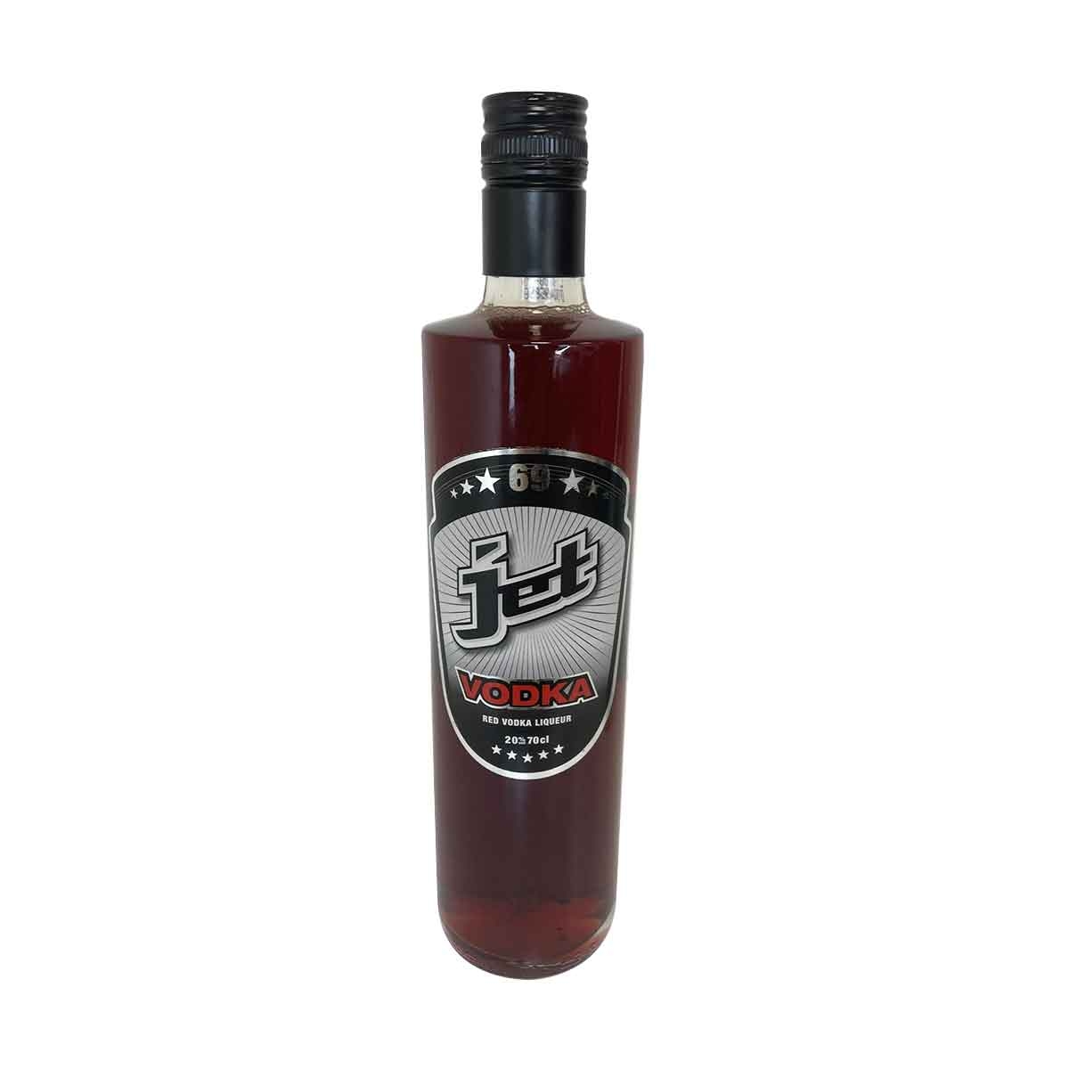 Photo JET Vodka RoT 70cl  20% Glass 1 Stück  product